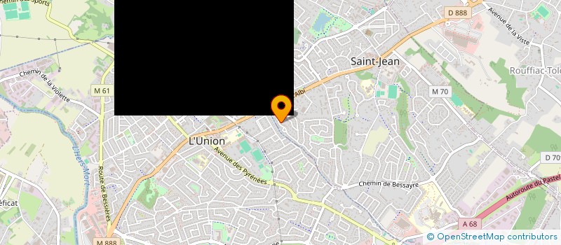 localisation de l'entreprise MONSIEUR CAMILLE FRAYRET à SAINT-JEAN