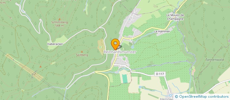 localisation de l'entreprise MONSIEUR CAMILLE FRIEDRICH  DIMBSTHAL