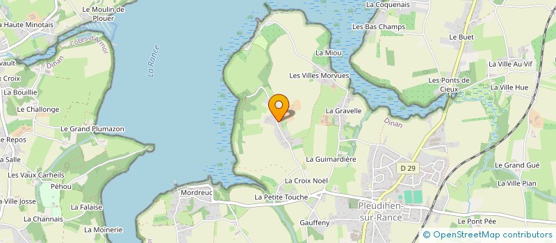 localisation de l'entreprise MONSIEUR CAMILLE GABORIAU à PLEUDIHEN-SUR-RANCE