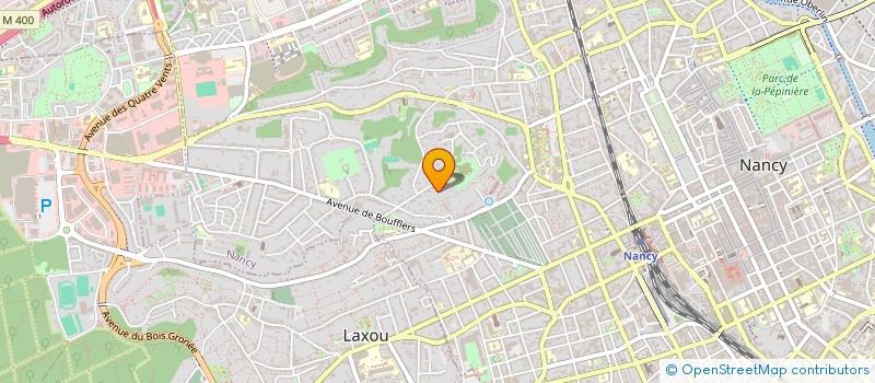 localisation de l'entreprise MONSIEUR CAMILLE GANDOIN  NANCY