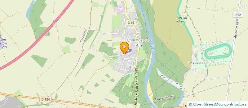 localisation de l'entreprise MONSIEUR CAMILLE GANDON  CHARNOZ-SUR-AIN