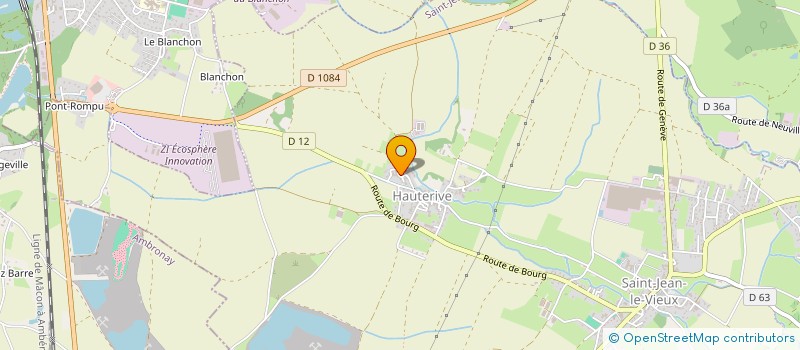 localisation de l'entreprise MONSIEUR CAMILLE GARNIER  SAINT-JEAN-LE-VIEUX