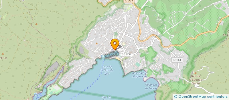 localisation de l'entreprise MONSIEUR CAMILLE GASSA à CASSIS