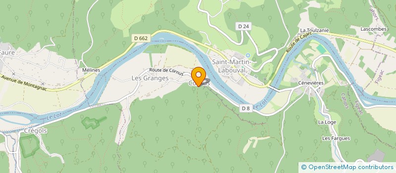 localisation de l'entreprise MONSIEUR CAMILLE GIBRAT  SAINT GERY-VERS