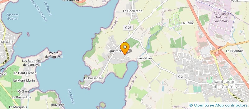 localisation de l'entreprise MONSIEUR CAMILLE GICQUEL à SAINT-MALO