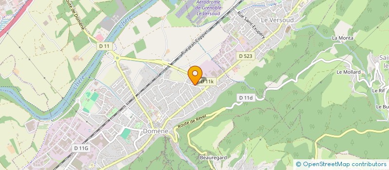 localisation de l'entreprise MONSIEUR CAMILLE GLEIZES  DOMENE