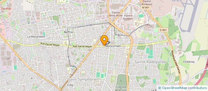 localisation de l'entreprise MONSIEUR CAMILLE GOBEAUD à TOURS
