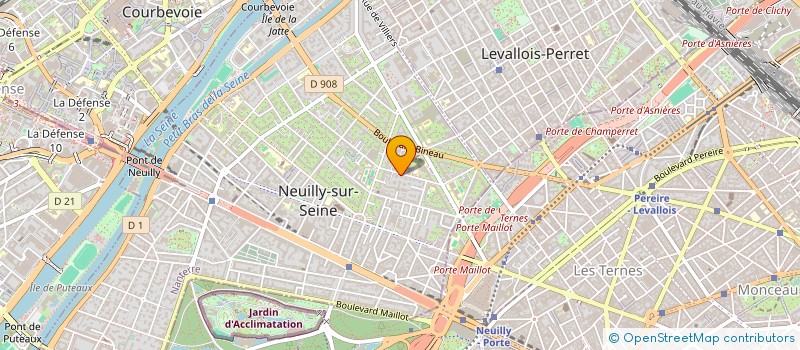 localisation de l'entreprise MONSIEUR CAMILLE GONTIER à NEUILLY-SUR-SEINE