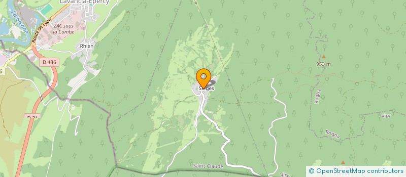 localisation de l'entreprise MONSIEUR CAMILLE GRAPPIN  VIRY