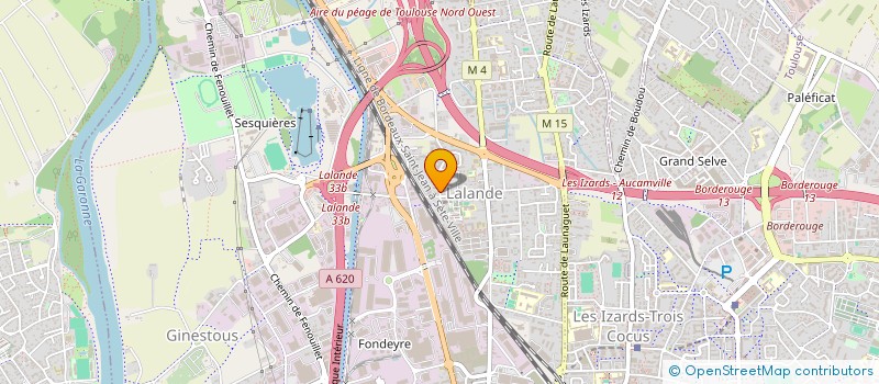 localisation de l'entreprise MONSIEUR CAMILLE GRAS  TOULOUSE