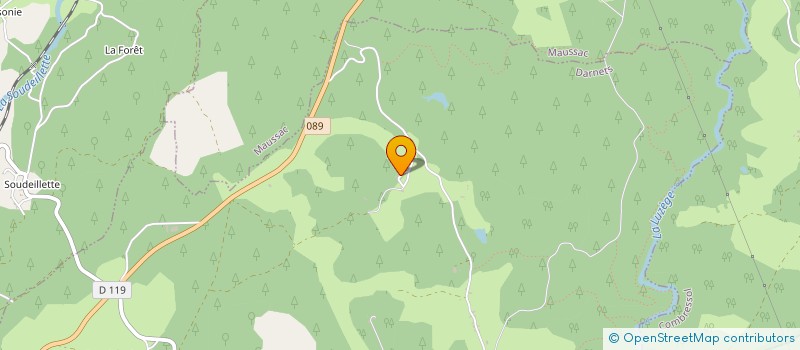 localisation de l'entreprise MONSIEUR CAMILLE GUILLAUMIE  DARNETS