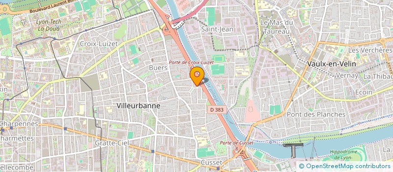 localisation de l'entreprise MONSIEUR CAMILLE HADJ MOHAMMED  VILLEURBANNE