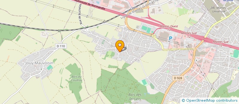 localisation de l'entreprise MONSIEUR CAMILLE HEDOUIN GONZALES  BUCHELAY