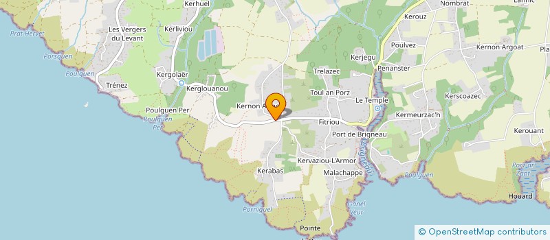 localisation de l'entreprise MONSIEUR CAMILLE HEROULT  MOELAN SUR MER