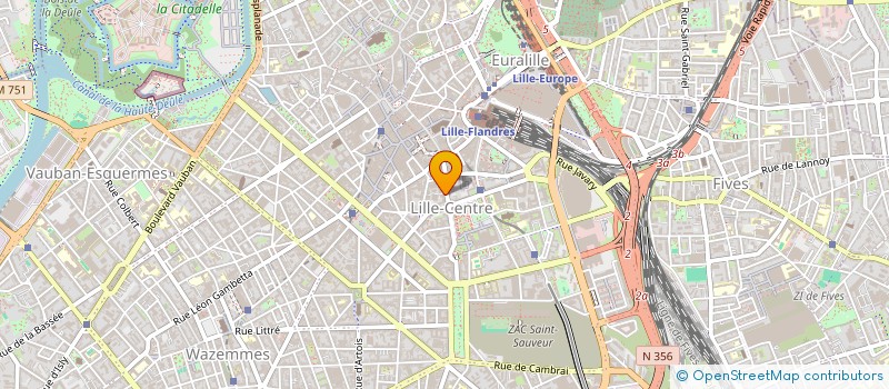 localisation de l'entreprise MONSIEUR CAMILLE HIDALGO  LILLE