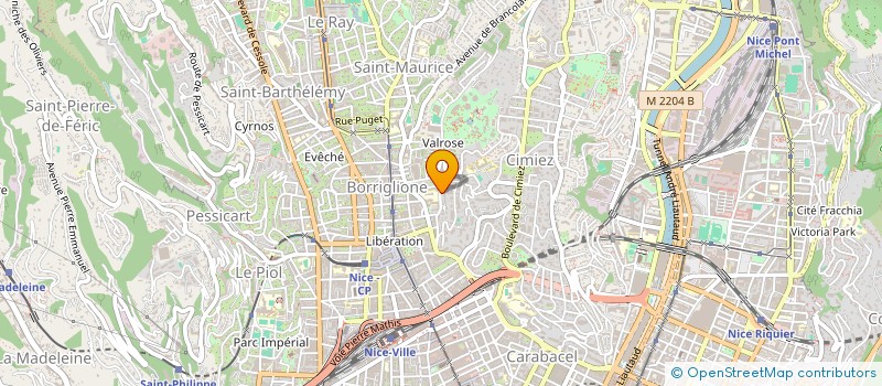 localisation de l'entreprise MONSIEUR CAMILLE ISSERT à NICE