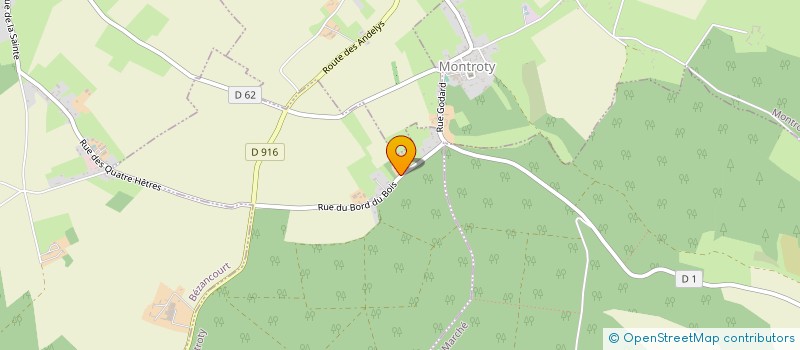 localisation de l'entreprise MONSIEUR CAMILLE JOURDAIN  MONTROTY