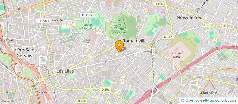 localisation de l'entreprise MONSIEUR CAMILLE JOUSLIN DE PISSELOUP DE NORAY à ROMAINVILLE