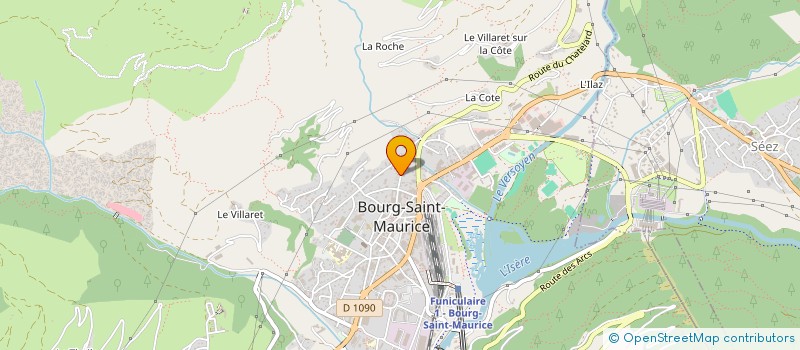 localisation de l'entreprise MONSIEUR CAMILLE JUGLARET à BOURG-SAINT-MAURICE