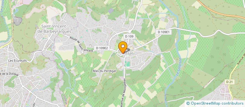 localisation de l'entreprise MONSIEUR CAMILLE KARASINSKI  ASSAS