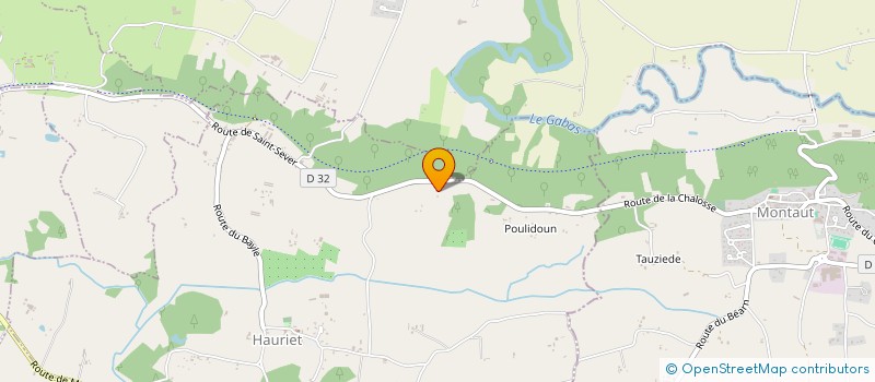 localisation de l'entreprise MONSIEUR CAMILLE LAMARQUE  LE LEUY