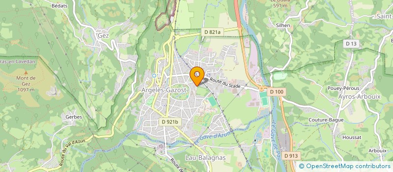 localisation de l'entreprise MONSIEUR CAMILLE LAMBRECQ  ARGELES-GAZOST