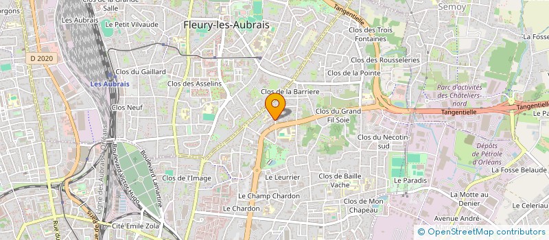 localisation de l'entreprise MONSIEUR CAMILLE LAMRANI à ORLEANS