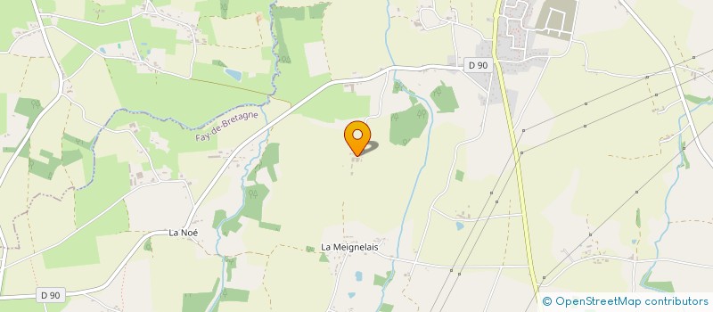 localisation de l'entreprise MONSIEUR CAMILLE LANGLAIS à FAY DE BRETAGNE