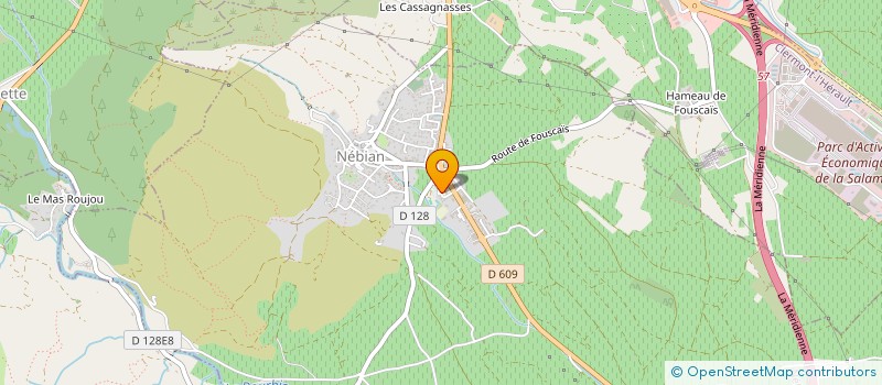 localisation de l'entreprise MONSIEUR CAMILLE LAURY  NEBIAN