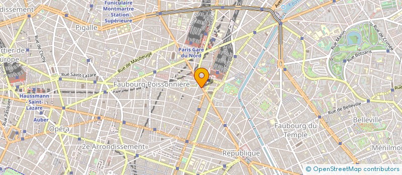 localisation de l'entreprise MONSIEUR CAMILLE LAWSON BODY  PARIS