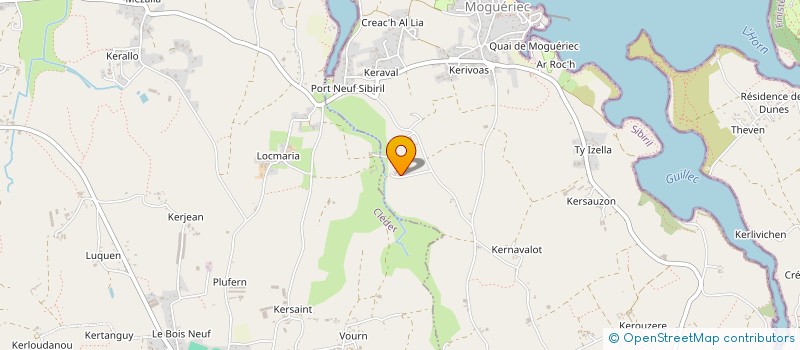 localisation de l'entreprise MONSIEUR CAMILLE LE JEUNE  SIBIRIL