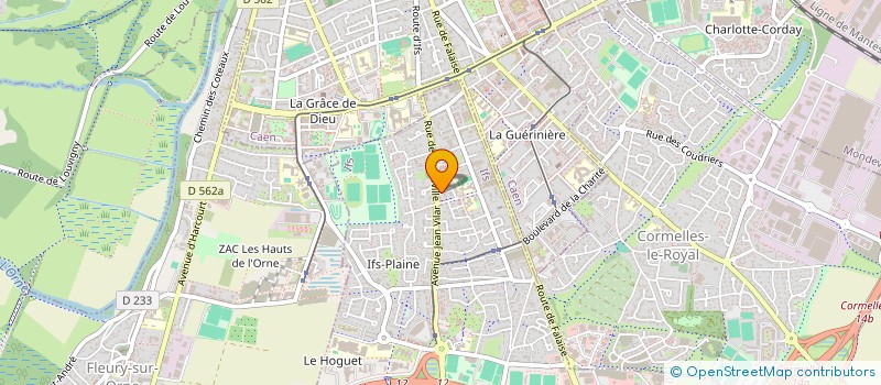 localisation de l'entreprise MONSIEUR CAMILLE LE JOSNE  IFS