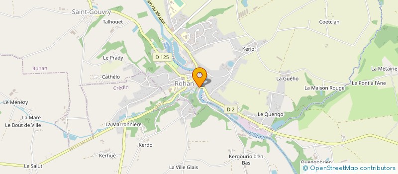 localisation de l'entreprise MONSIEUR CAMILLE LE MENE  PLOEREN