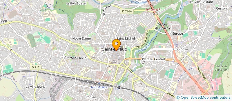 localisation de l'entreprise MONSIEUR CAMILLE LE MOIGNE à SAINT-BRIEUC