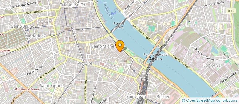 localisation de l'entreprise MONSIEUR CAMILLE LE ROC'H  BORDEAUX