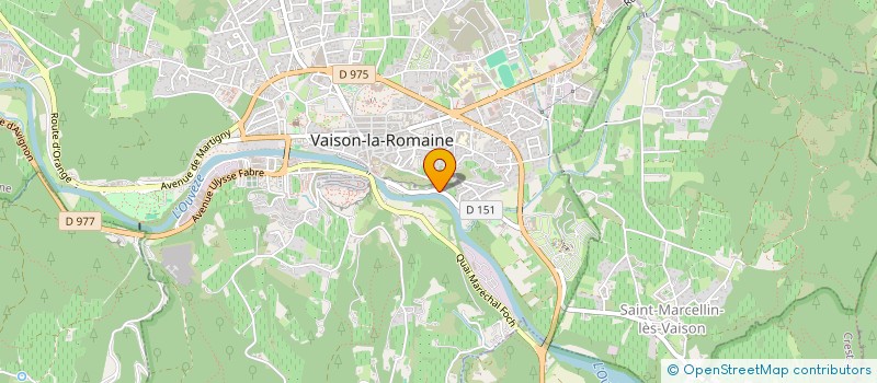 localisation de l'entreprise MONSIEUR CAMILLE LEBLOND à VAISON-LA-ROMAINE