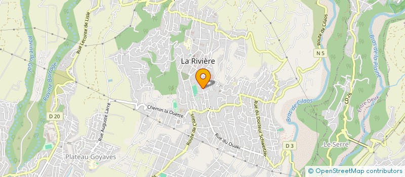 localisation de l'entreprise MONSIEUR CAMILLE LEBON à SAINT-LOUIS