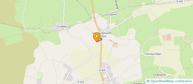 localisation de l'entreprise MONSIEUR CAMILLE LECUREUIL  LES MOITIERS-D'ALLONNE