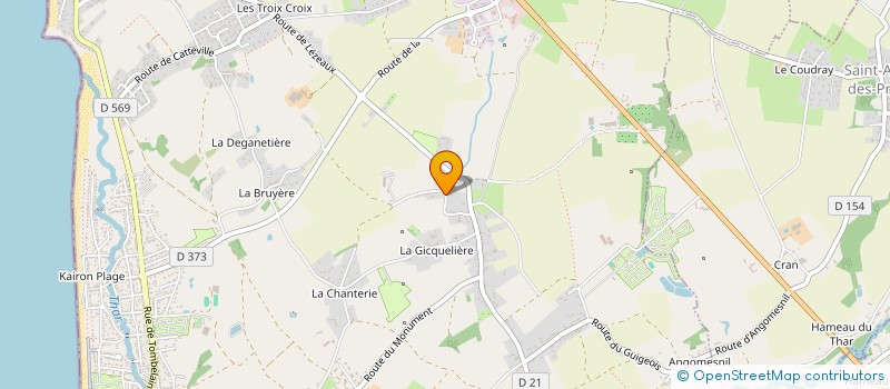 localisation de l'entreprise MONSIEUR CAMILLE LEFEVRE à SAINT-PAIR-SUR-MER