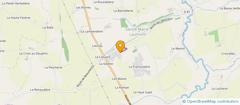 localisation de l'entreprise MONSIEUR CAMILLE LEGRAND à SOULEUVRE EN BOCAGE