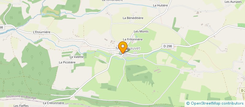 localisation de l'entreprise MONSIEUR CAMILLE LEPAINTEUR à VALDALLIERE