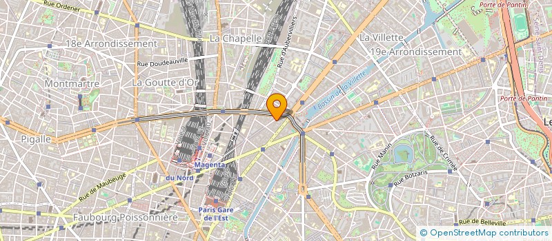 localisation de l'entreprise MONSIEUR CAMILLE LEPRINCE  PARIS