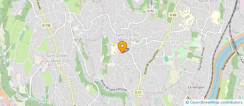localisation de l'entreprise MONSIEUR CAMILLE LORNE  SAINT-CYR-AU-MONT-D'OR