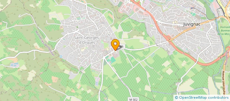 localisation de l'entreprise MONSIEUR CAMILLE MARAVAL  SAINT-GEORGES-D'ORQUES