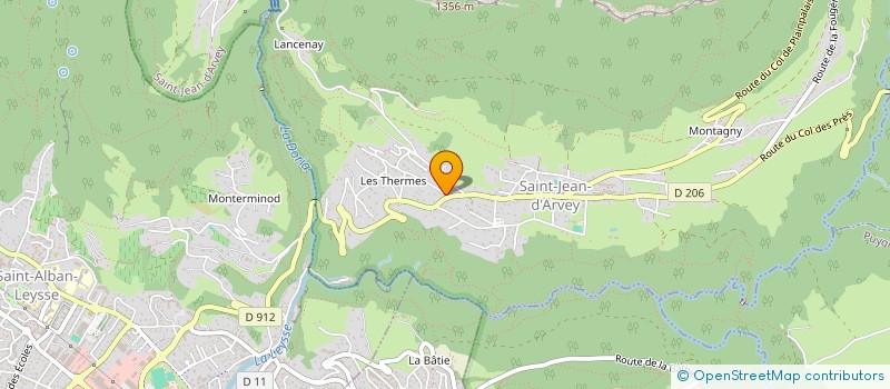 localisation de l'entreprise MONSIEUR CAMILLE MARECHAL  SAINT-JEAN-D'ARVEY