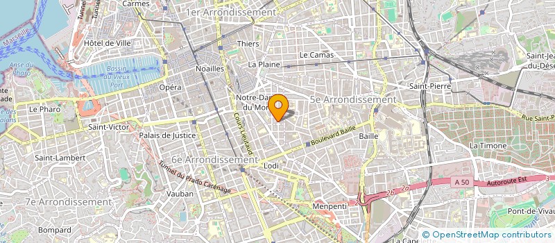 localisation de l'entreprise MONSIEUR CAMILLE MARRO à MARSEILLE