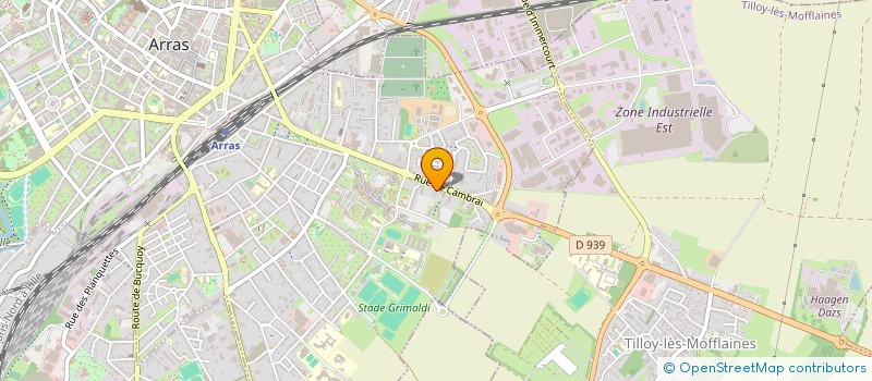 localisation de l'entreprise MONSIEUR CAMILLE MARSIL à ARRAS