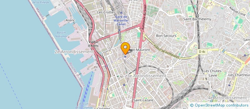 localisation de l'entreprise MONSIEUR CAMILLE MARTIN à MARSEILLE