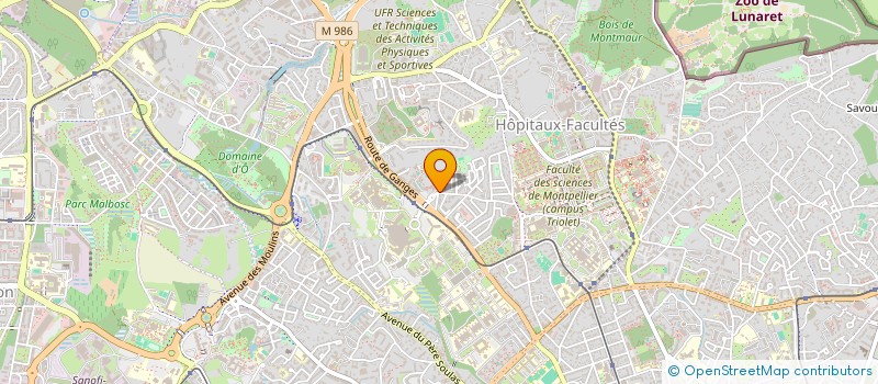 localisation de l'entreprise MONSIEUR CAMILLE MARTZ à MONTPELLIER