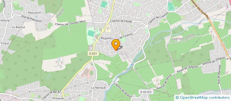 localisation de l'entreprise MONSIEUR CAMILLE MAYERY  LEOGNAN